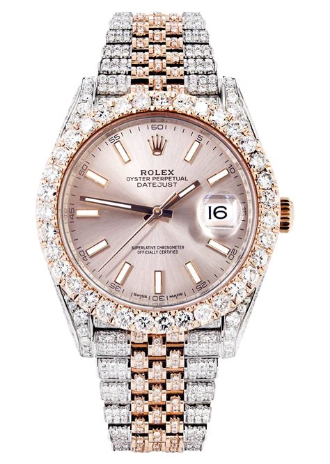 diamanten uhr rolex|Rolex datejust diamant.